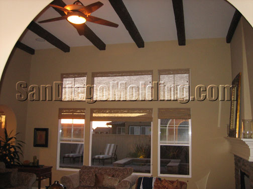 Faux Wood Beams